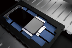 Auto-alignment positioning the film perfectly