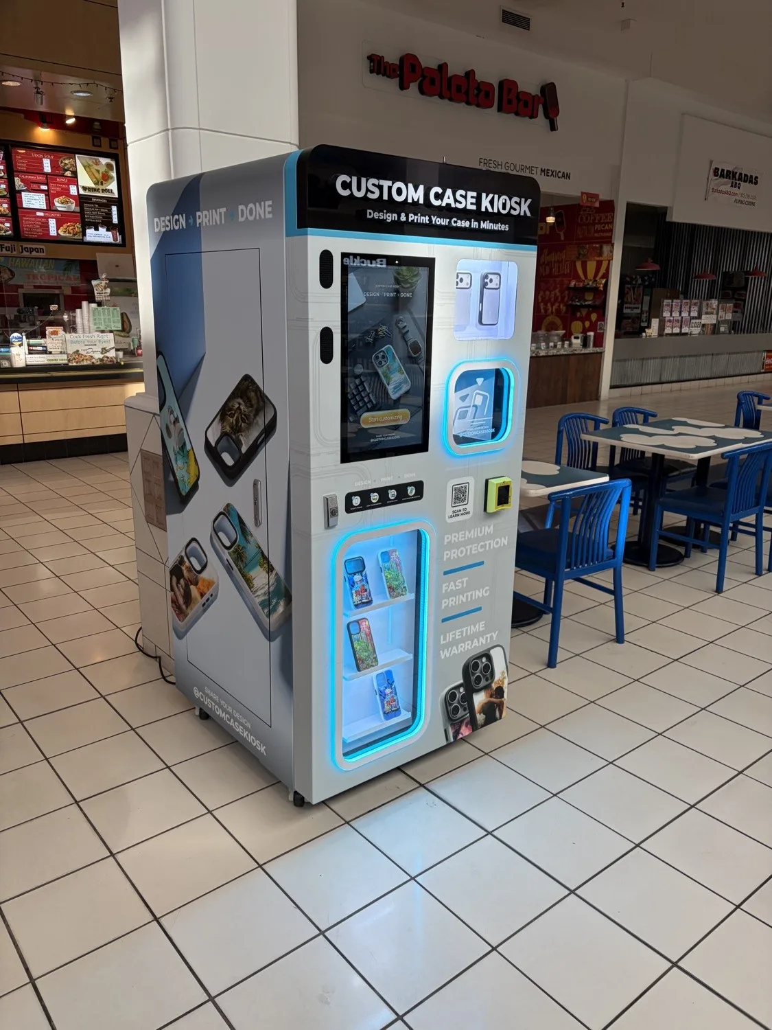 Custom Case Kiosk · Balaji Brands case study photo 3