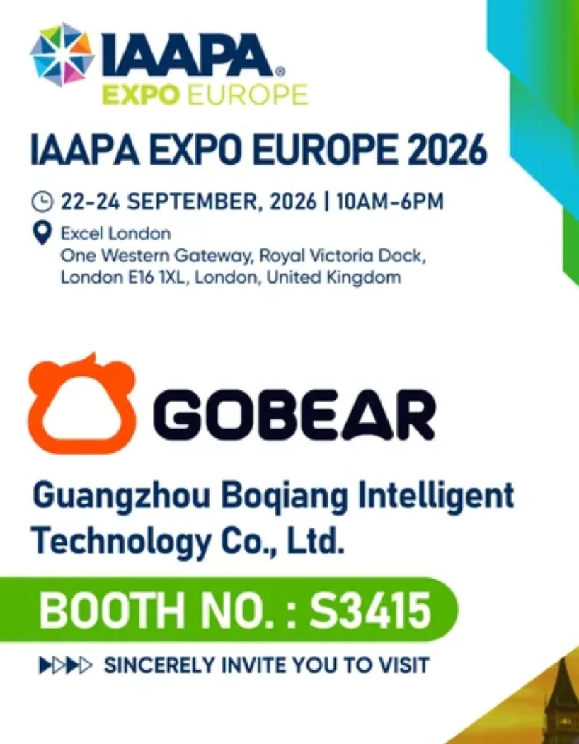IAAPA Expo Europe 2026 show floor at ExCeL London