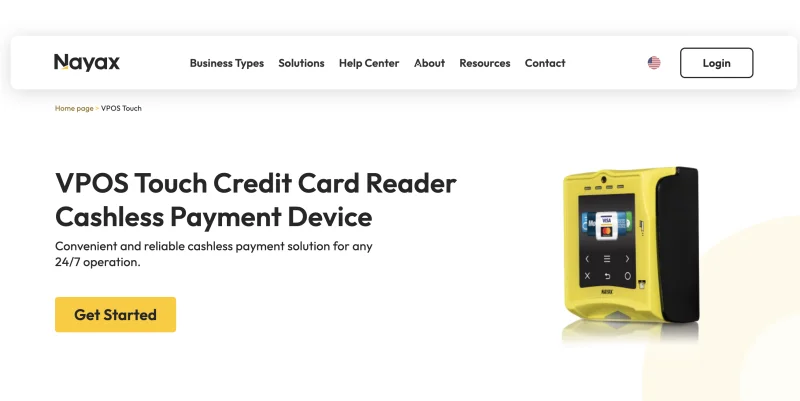 Nayax VPOS Touch